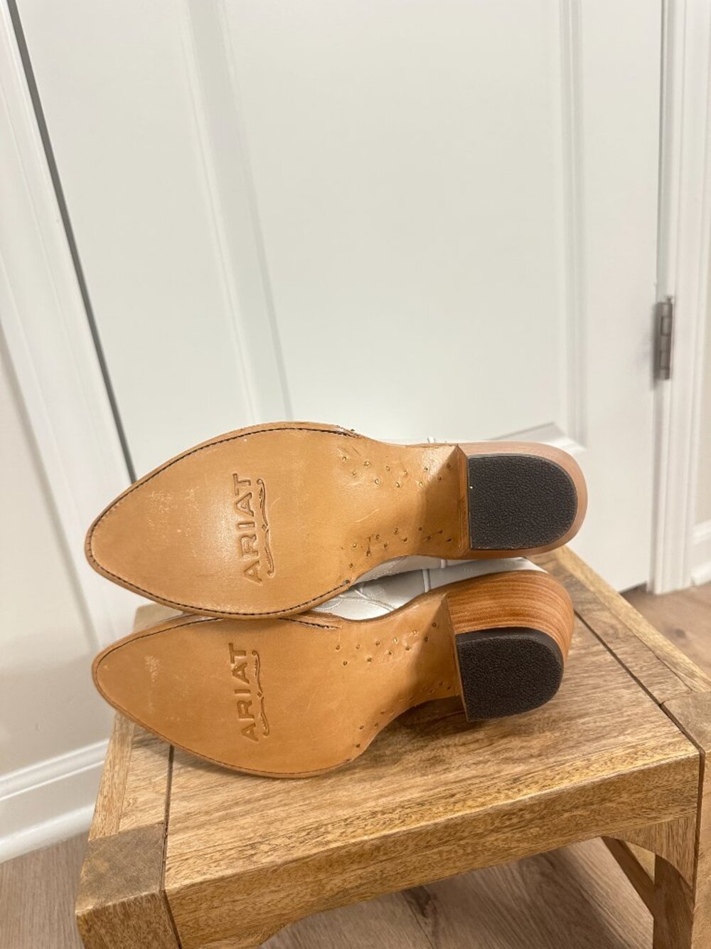 ARIAT Romance Western Boot in Pearly White Size US 8 NWT - Picture 8 of 8